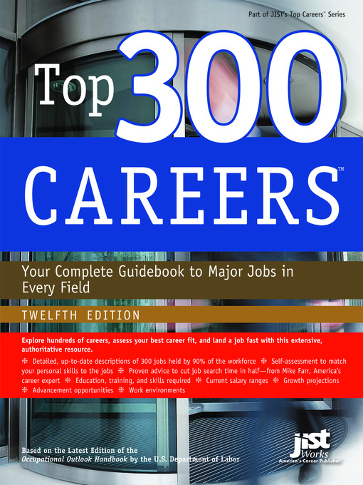 Title details for Top 300 Careers by JIST Editors - Available